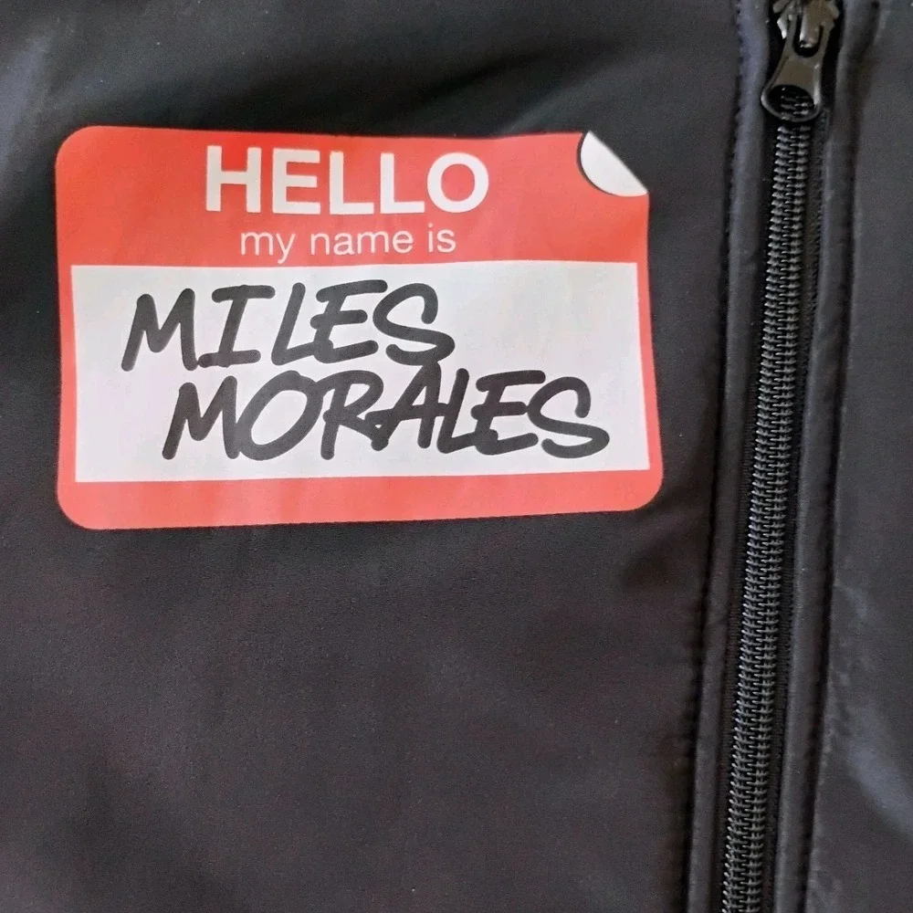 Marvel Spider-Man Miles Morales Boys Disney Marvel  Varsity Jacket – Size 14/16